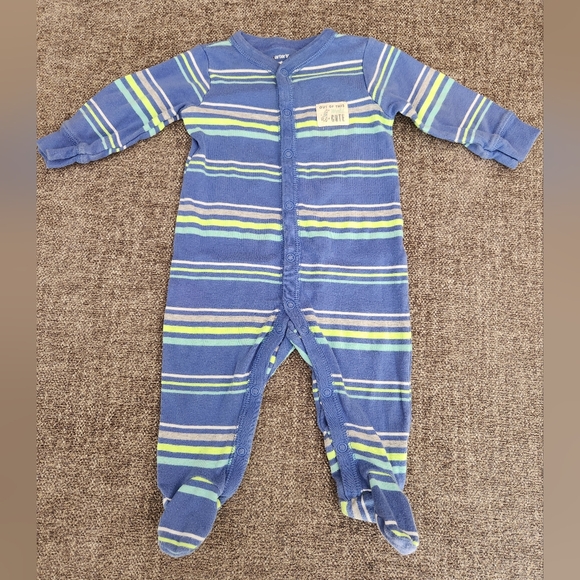 Baby Boy Sleepers Size 6 Months - Picture 3 of 5